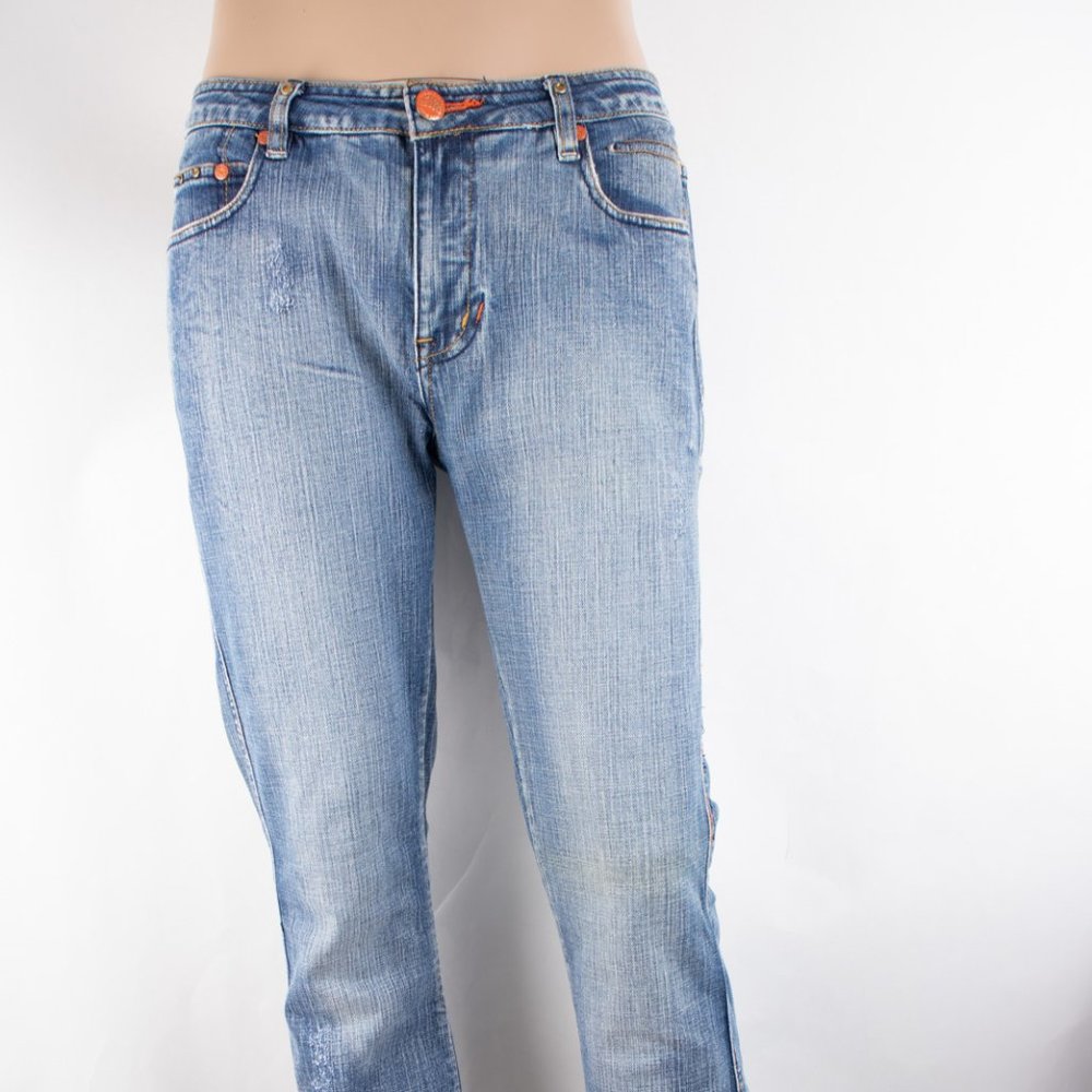 Pepe Jeans London Bootcut 34 (33 X 32) Women’s Denim Jeans Medium Wash